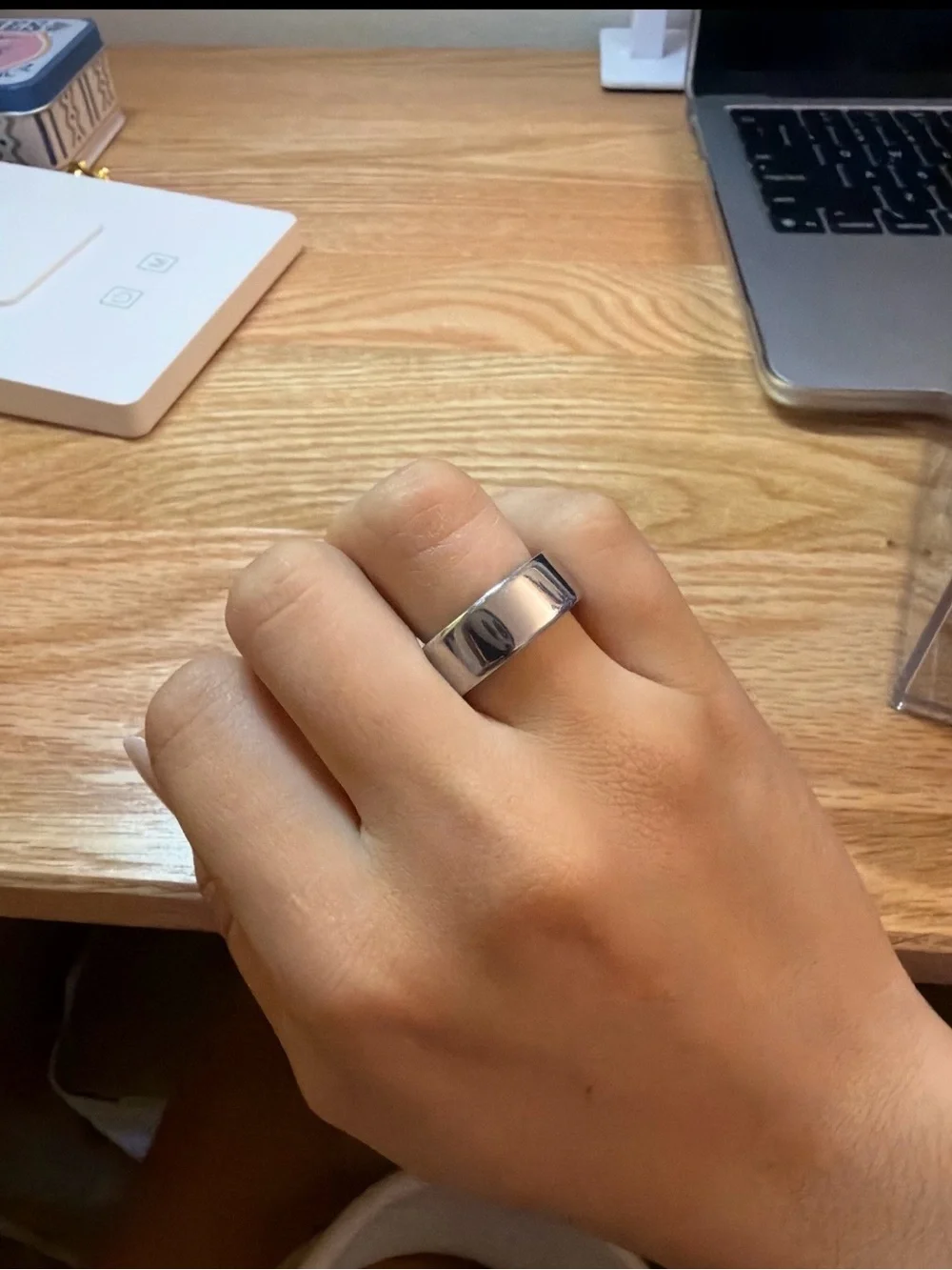 Oura Size 7- Silver (On hold- Size 6 still available in my profile)